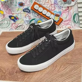 Мужские парусиновые туфли модные износостойкие вулканизированные удобные универсальные базовые повседневные кроссовки на шнуровке для мужчин 35