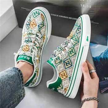 Мужские парусиновые туфли на толстой подошве, кроссовки на платформе, повседневная обувь для активного отдыха, мужская обувь для ходьбы Zapatillas Hombre 39 чёрный