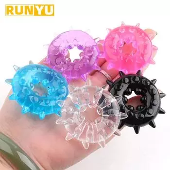 Мужские петушиные кольца Кольца для пениса Задержка эякуляции Увеличение пениса Сексуальные игрушки для пар Секс-игрушки многоразовые 18+ 5cm*1.8cm