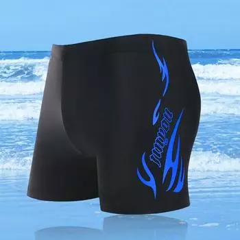 Мужские плавки с эластичной резинкой на талии и буквенным принтом, эластичные, быстросохнущие, устойчивые к воздействию, большие размеры, мягкие дышащие, облегающие мужские шорты для серфинга, купальные шорты, боксеры 3XL красный