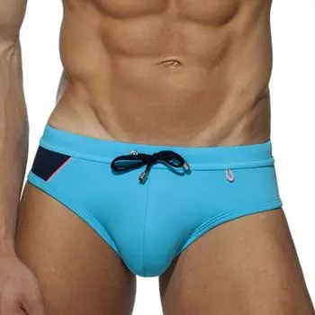 Мужские трусы для плавания M красный