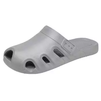 Мужские пляжные сандалии Дизайнерские уличные тапочки на плоской подошве с нескользящей подошвой Спортивная повседневная обувь Мужская обувь больших размеров, мода на лето 40-41