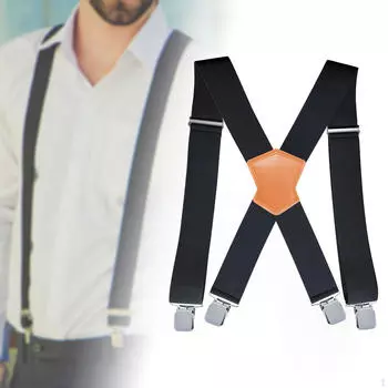 Мужские подтяжки с боковым зажимом, подтяжки в форме грузовика для свадьбы