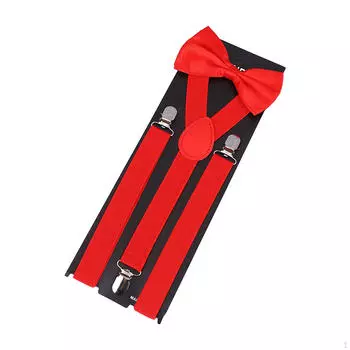 Мужские подтяжки с галстуком-бабочкой, комплект брюк, подтяжки, удобные Y-образные подтяжки, погоны для официальных мероприятий темно-серого