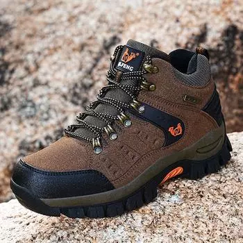 Мужские походные ботинки для горного пустынного скалолазания, модные классические кроссовки, нескользящая обувь для активного отдыха, походные ботинки для пары 36-47 36 коричневый