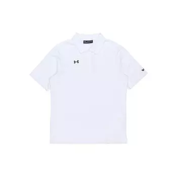 Мужские поло с короткими рукавами Under Armour Casual Sports Training, белые 21500536-100 XL