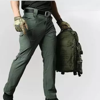 Мужские повседневные длинные брюки мужские водонепроницаемые быстросохнущие комбинезоны для кемпинга al брюки дышащие спортивные брюки S серый
