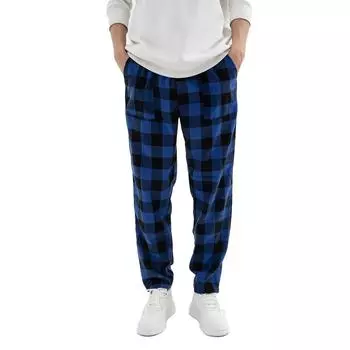 Мужские повседневные брюки в полоску, свободные повседневные брюки S белый