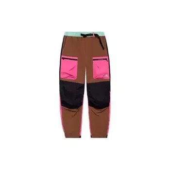 Мужские повседневные брюки Li-Ning с манжетами и большими карманами, мужские брюки черепахового цвета AKXS095-1 M