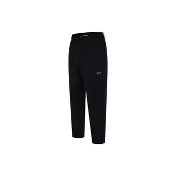 Мужские повседневные брюки с логотипом Nike Alphabet, черные FQ6995-010 S