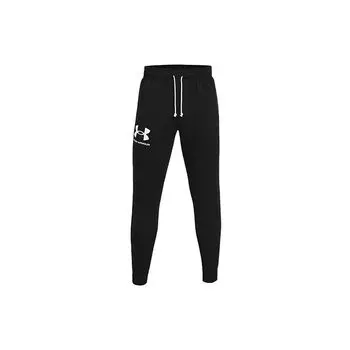 Мужские повседневные дышащие спортивные брюки Under Armour, черные 1361642-001 M