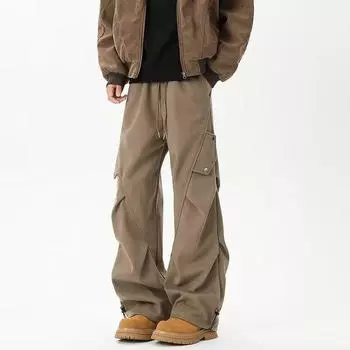 Мужские повседневные комбинезоны высшего качества: Крутой уличный стиль для осени и зимы — американский модный бренд XXXL