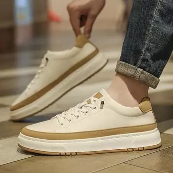 Мужские повседневные кожаные туфли на открытом воздухе, модные, трендовые, оксфорды, на шнуровке, черные, деловые, офисные, свадебные, формальные, нарядные туфли для мужчин 6.5