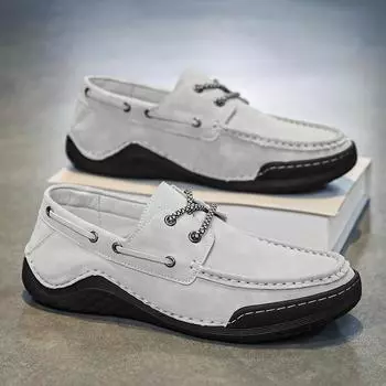 Мужские повседневные кроссовки Billfish Boat Shoe Loafers Driving Shoes Moccasins 39 песочный