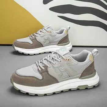 Мужские повседневные кроссовки для бега 39 зелёный/чёрный