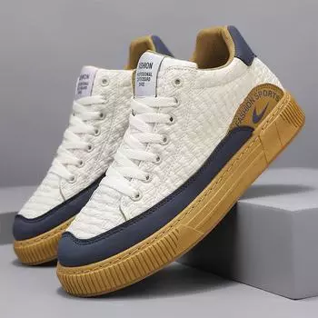 Мужские повседневные кроссовки, дышащие роскошные туфли для скейтборда, удобные мягкие кроссовки на толстой подошве, мужская обувь Tenis Masculino 39