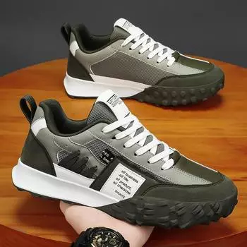 Мужские повседневные кроссовки, дышащие трендовые туфли для скейтборда, удобные мягкие кроссовки на толстой подошве, мужская обувь Tenis Masculino 39