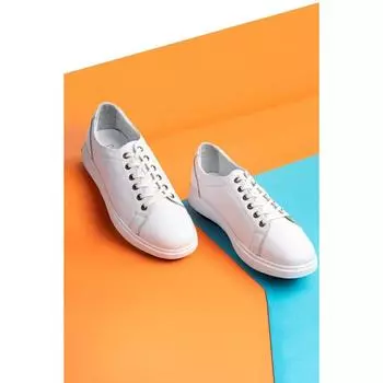 Мужские повседневные кроссовки из натуральной кожи - Мужские кожаные кроссовки