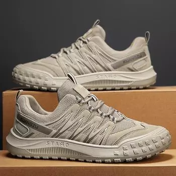 Мужские повседневные кроссовки класса люкс для тенниса, бега, спорта, пешего туризма, для мужчин, тренд 2024 года, удобная обувь для активного отдыха, модная обувь для треккинга 39 чёрный