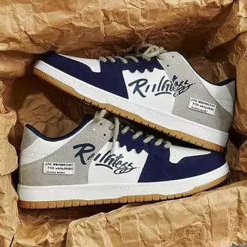 Мужские повседневные кроссовки, кроссовки, модная обувь для мужчин 2024 года, спортивная обувь для мужчин, роскошные кроссовки на толстом каблуке 39 синий