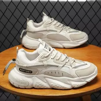 Мужские повседневные кроссовки, легкие сетчатые балетки, кроссовки, удобные, дышащие, амортизированные, износостойкие, мягкие для спорта на открытом воздухе 39