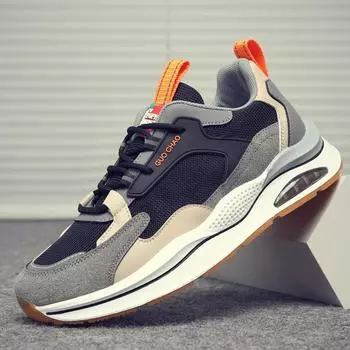 Мужские повседневные кроссовки Летние дышащие теннисные кроссовки на платформе Роскошные спортивные кроссовки Обувь Tenis Masculino Zapatillas Hombre 39