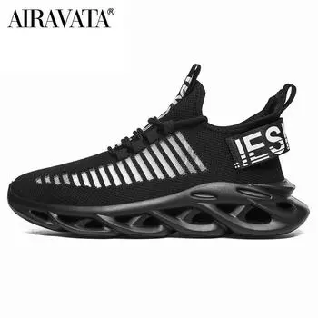 Мужские повседневные кроссовки на открытом воздухе, модные дышащие подушки для бега, кроссовки 39 белый