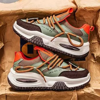 Мужские повседневные кроссовки, нескользящие, со шнуровкой, для ходьбы, дышащие, легкие, теннисные туфли, удобные, для занятий спортом на открытом воздухе, для бега, для работы, кроссовки для мужчин 39