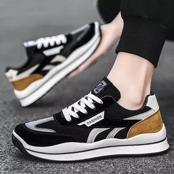 Мужские повседневные легкие модные кроссовки, мужские осенние новые уличные дышащие кроссовки на шнуровке с сеткой, Zapatos De Mujer 39