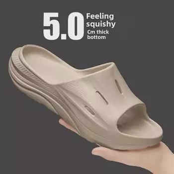 «Мужские повседневные летние сандалии на толстой подошве»: Модные домашние шлепанцы