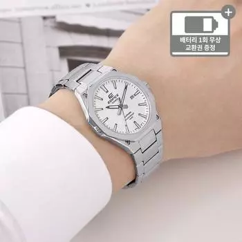 Мужские повседневные металлические часы Casio Edifice Slim Lightweight Eyal Oak с сапфировым стеклом