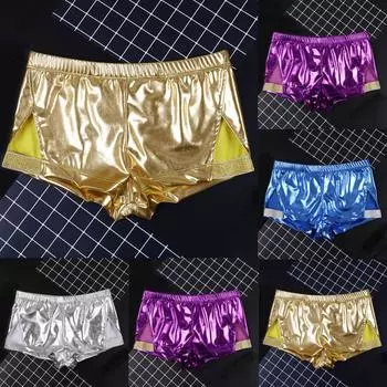 Мужские повседневные однотонные сексуальные дышащие трусы-боксеры с низкой талией и подтяжкой ягодиц L