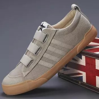 Мужские повседневные парусиновые кроссовки Flash Step 24176 39 хаки