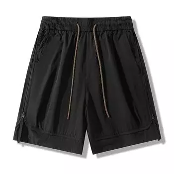 Мужские повседневные шорты Мужские спортивные шорты для бега Спортивные шорты Мужская спортивная одежда для фитнеса Пляжные шорты Спортивные штаны для бега 2XL чёрный