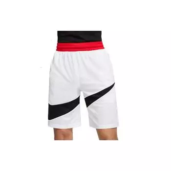 Мужские повседневные шорты с эластичным поясом и принтом логотипа Nike, белые DQ1169-100 S