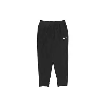 Мужские повседневные спортивные длинные брюки с принтом логотипа Nike, черные CW2661-010 S
