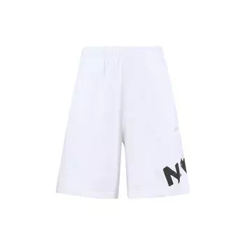 Мужские повседневные спортивные дышащие шорты с принтом Nike, белые CZ9931-100 XL
