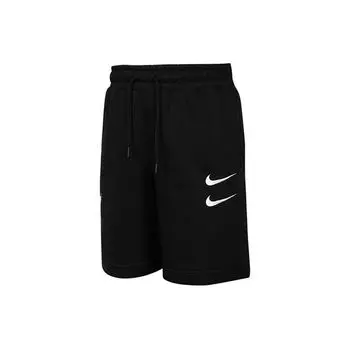 Мужские повседневные спортивные шорты с принтом Nike French Terry Swoosh, черные DB4958-010 M