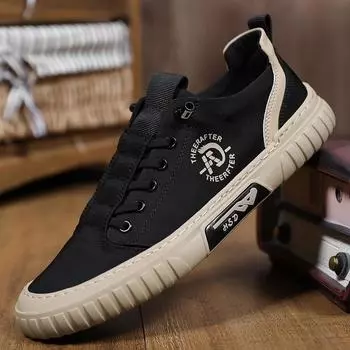 Мужские повседневные туфли для досок, летние дышащие туфли из ледяного шелка, ленивый комплект, мужские тканевые туфли без шнуровки 39 зелёный