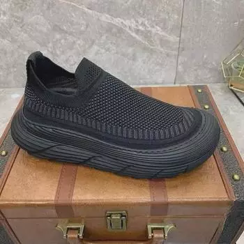 Мужские повседневные туфли из дышащей сетки без застежек 44