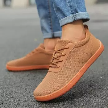 Мужские повседневные туфли на плоской подошве с широким носком, женские белые туфли для вождения, черные туфли для ходьбы, обувь для йоги и фитнеса, большие размеры EU: 39 чёрный