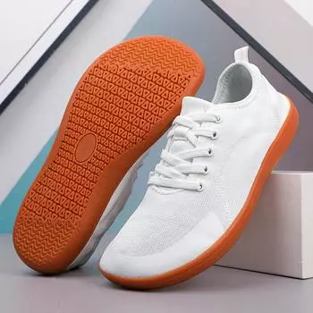 Мужские повседневные туфли на плоской подошве с широким носком, женские розовые туфли для вождения, с широким носком, синие туфли для ходьбы, для йоги и фитнеса, большой размер EU: 39 чёрный