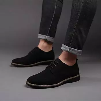 мужские повседневные туфли на шнуровке оксфорды деловые туфли на выпускной из кожи туфли дерби черные кроссовки на платформе 38 темно-коричневого