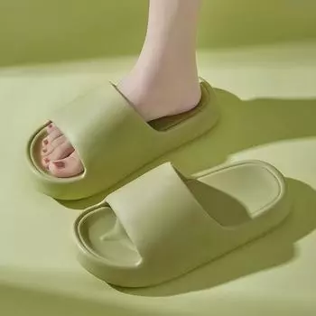 Мужские прочные нескользящие тапочки для ванной на толстой подошве 40-41