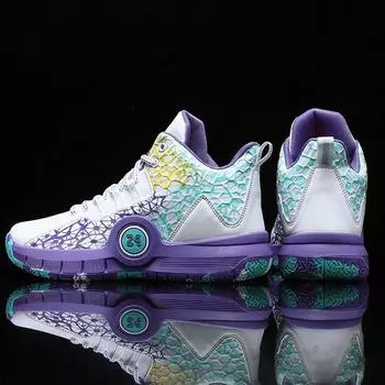 Мужские профессиональные баскетбольные кроссовки, детские мужские амортизирующие легкие баскетбольные кроссовки, женская сетчатая дышащая спортивная обувь для активного отдыха 31 белый