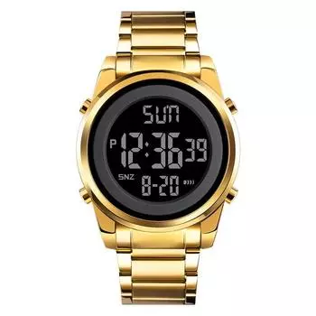 Мужские простые деловые часы, многофункциональные, со стальным ремешком, водонепроницаемые, модные мужские часы