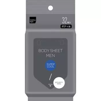 MatSukiyo Men S Super Cool Body SheetS 32 Простыни