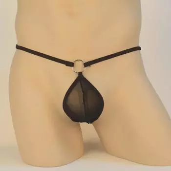 Мужские прозрачные сексуальные стринги G03 One Size