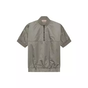 Мужские пуловеры Fear of God Essentials SS22 с половиной молнией, серо-серый цвет FOG-SS22-244 XL