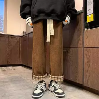 Мужские рабочие брюки, повседневные брюки для прогулок, однотонные спортивные повседневные легкие брюки с большими карманами для пешего туризма L светло-коричневого